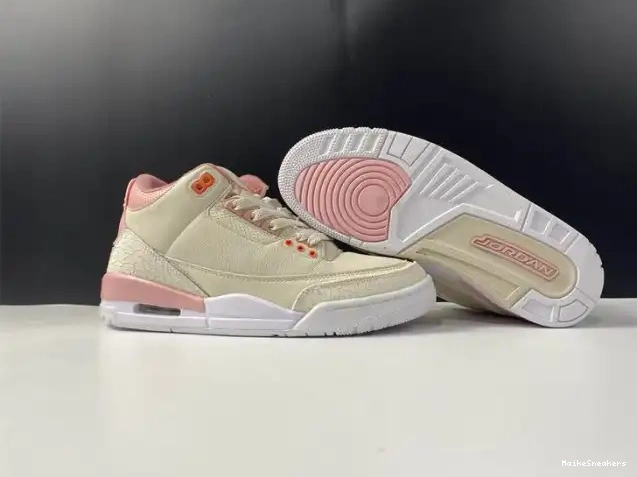 MaikeSneakers Pink (W) CK9246-116 Retro 3 Rust Air Jordan Sail 0510